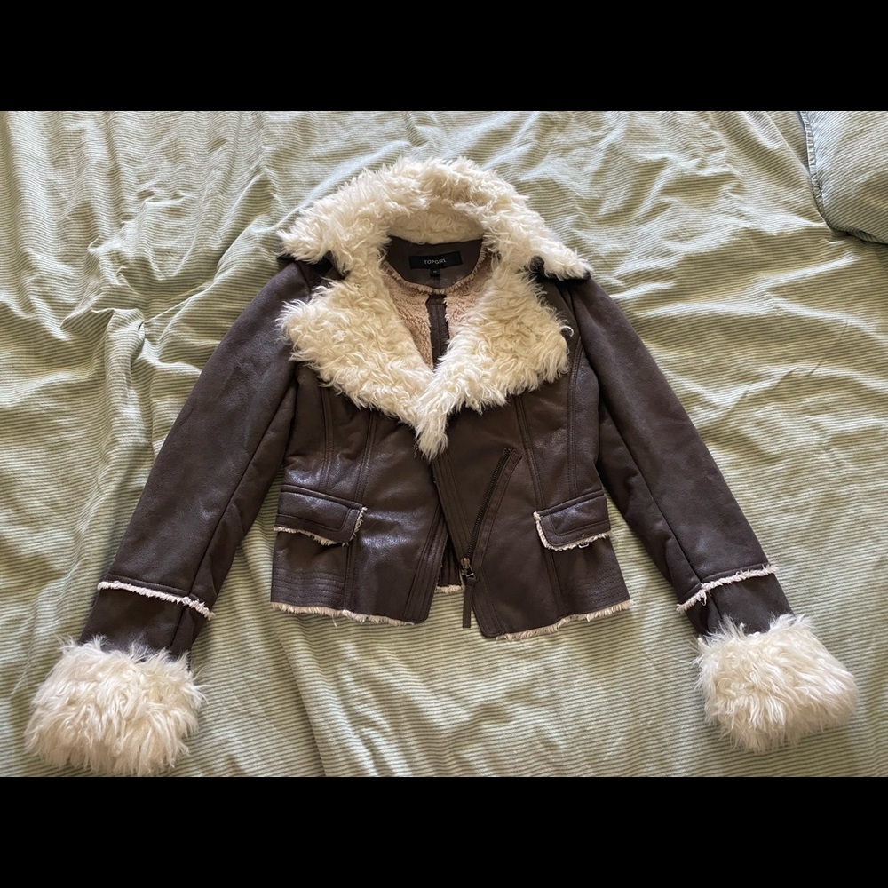 Aviator style jacket